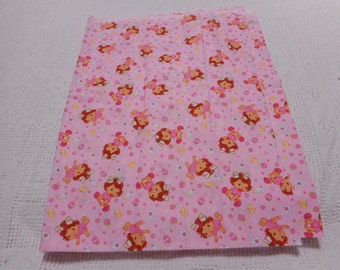 Brand New Baby Strawberry Shortcake Fabric 100% Cotton 36 inches x 44 inches