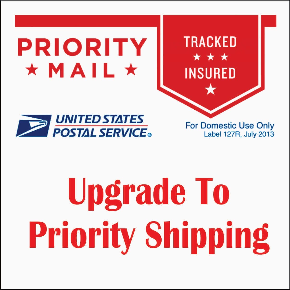Upgrade To Usps Priority Mail Shipping 4786