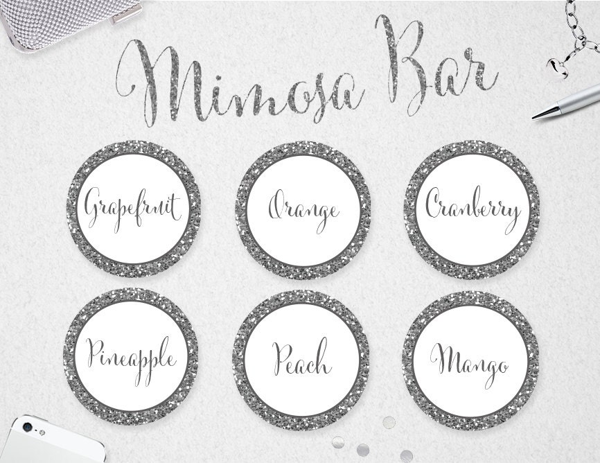 mimosa-bar-juice-labels-instant-download-2-circles