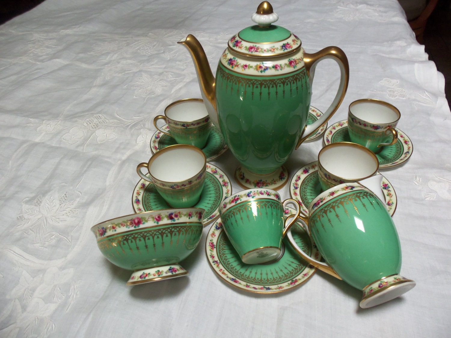 Vintage Tea Set/Service For 6/Royal Doulton/Circa