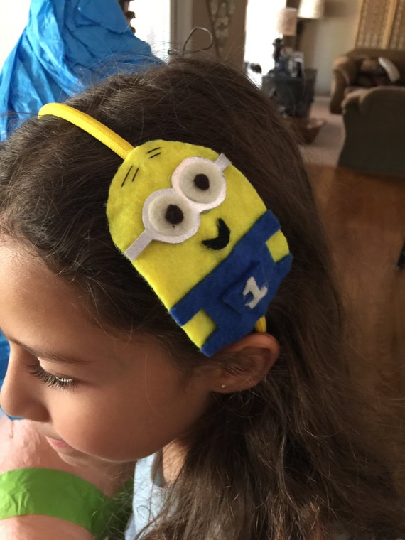 Minion Headband Or Hair Clip