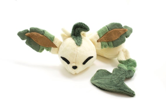 leafeon sleeping plush