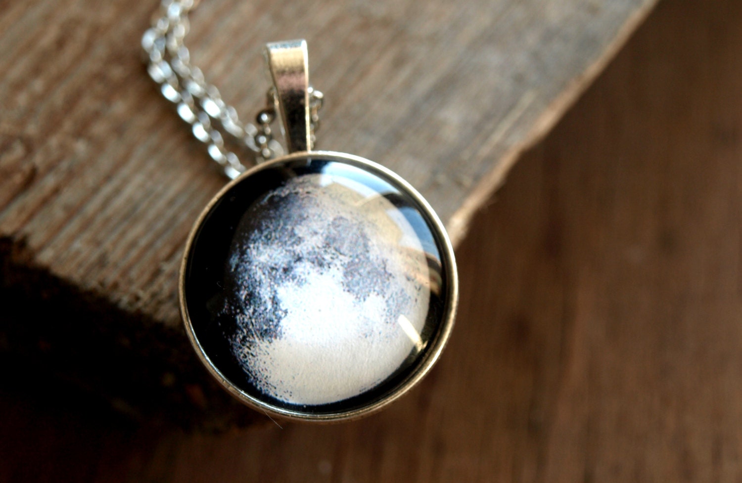 Custom Moon Phase Necklace Moon Phase Pendant Birth Moon