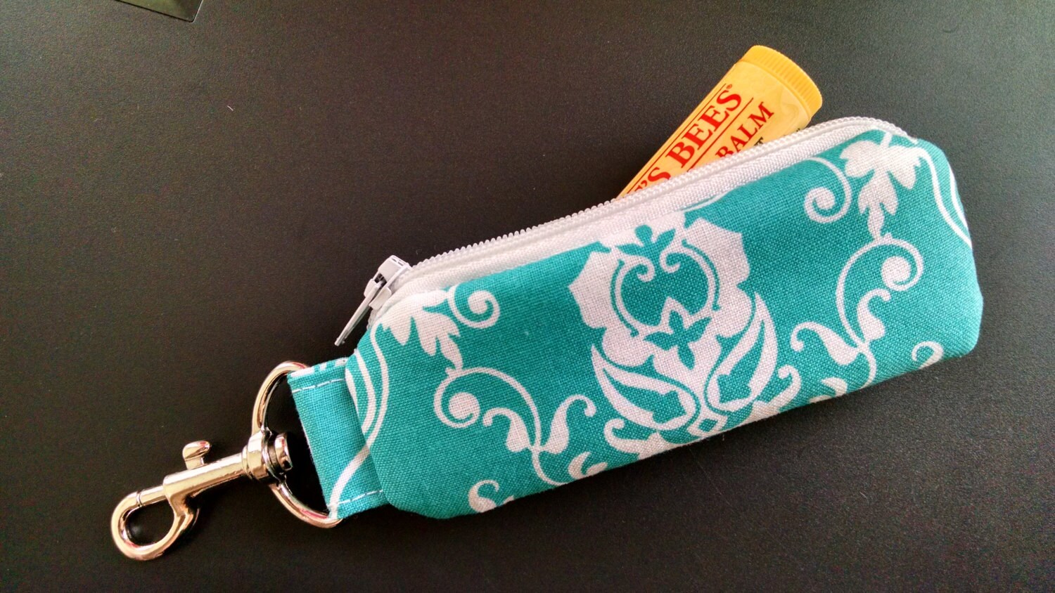 Keychain Lip Balm Case by on Etsy