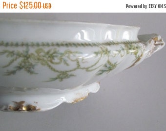 SALE Limoges China Delicate Porcelain Server Haviland Limoges France Casserole Serving Compote Soup Toureen