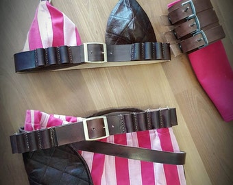 Jinx LOL cosplay. League of legends cosplay Leather bikini, bralette