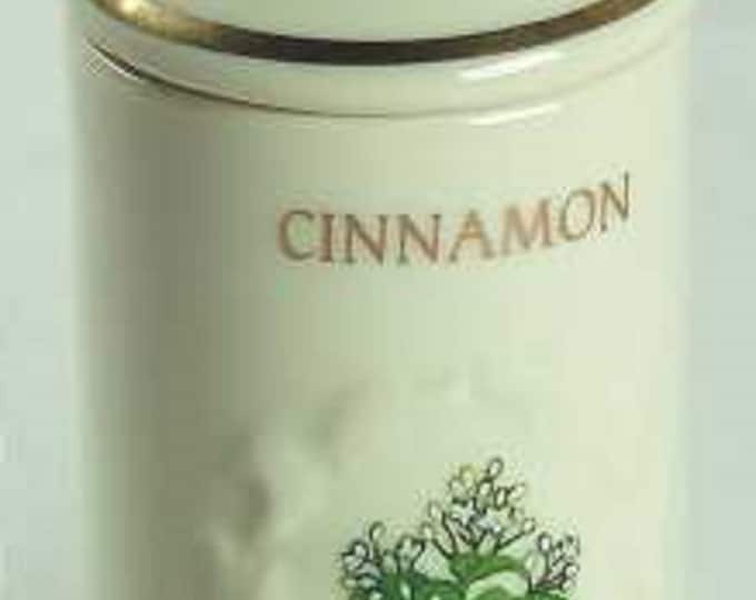 The Lenox Spice Garden Collection, Individual Jar Labeled Cinnamon