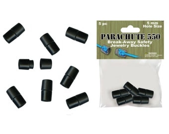 Paracord Safety Break-Away Barrel Buckles 5 pack