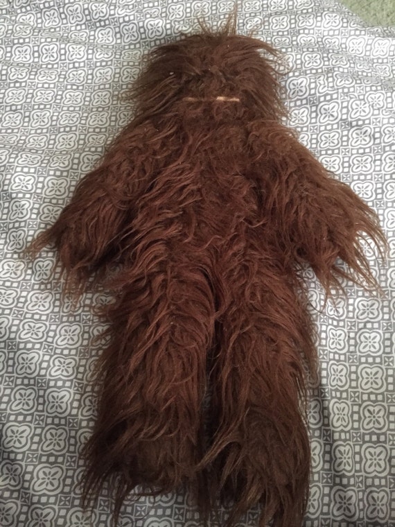 vintage chewbacca stuffed animal