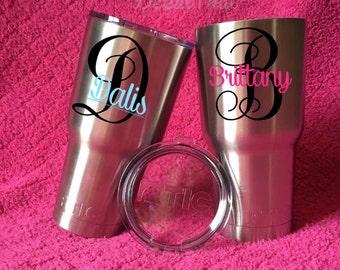 Yeti Name Decal // RTIC Name Decal // Custom Yeti Decal // Custom RTIC Decal // Decal Only