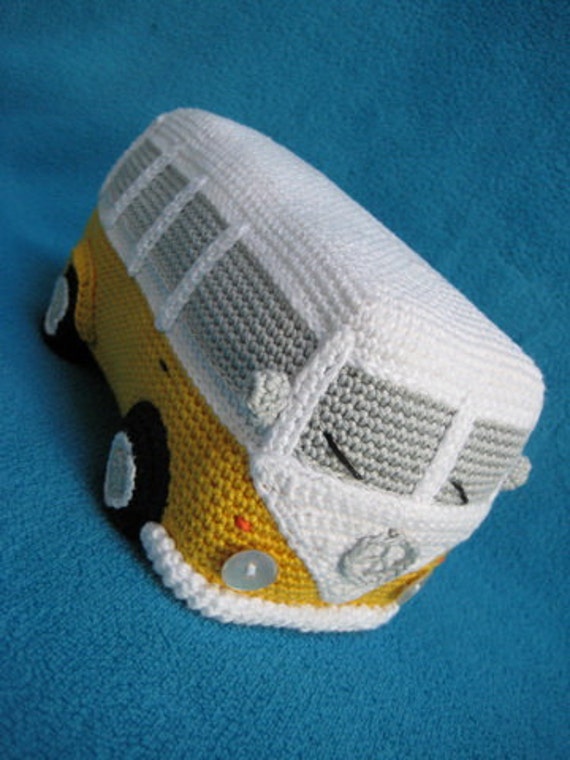 Amigurumi VW Camper Van Bus Volkswagen Inspired Car PDF ...