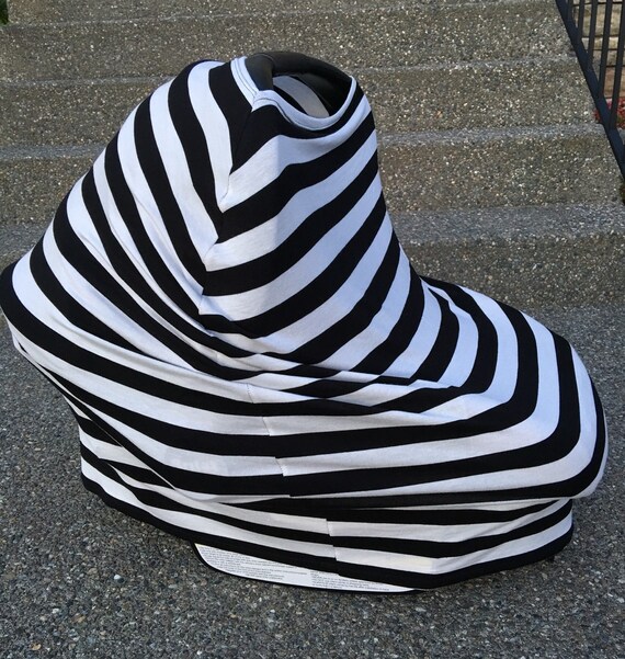 Items similar to Stretchy Nursing Cover, Stretchy Car Seat Canopy, Knit ...