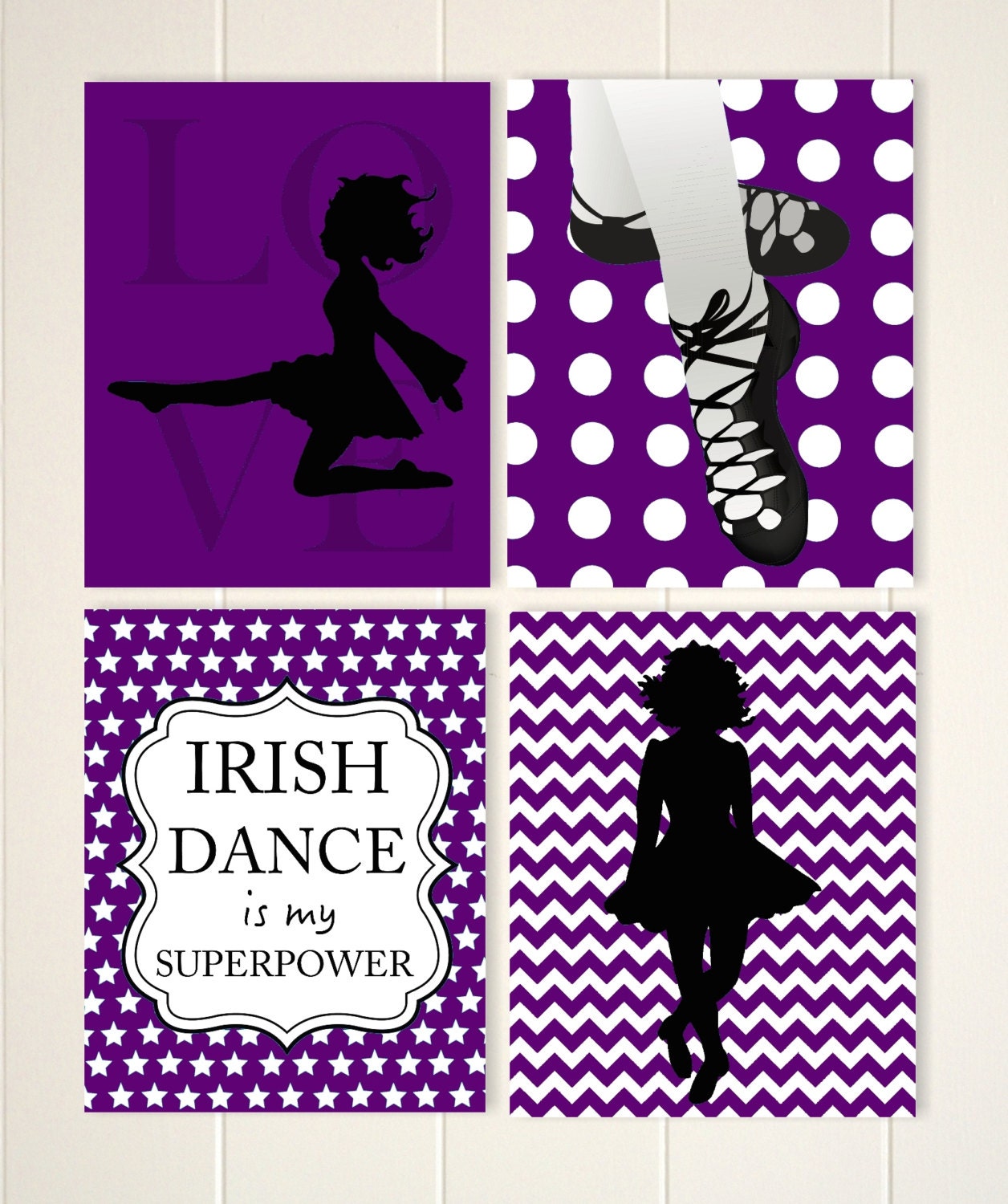 Irish dance Irish dancer wall art Irish theme nursery art