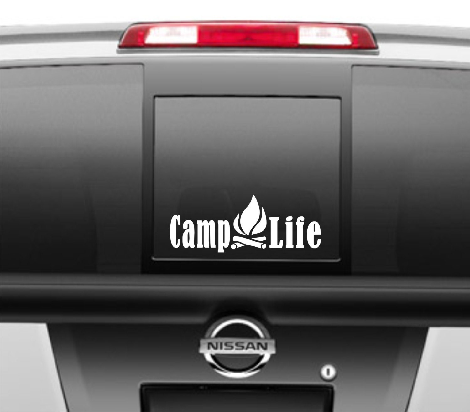 Camp Life vinyl decal, Camp Life sticker, Camp Life, Happy Camper decal