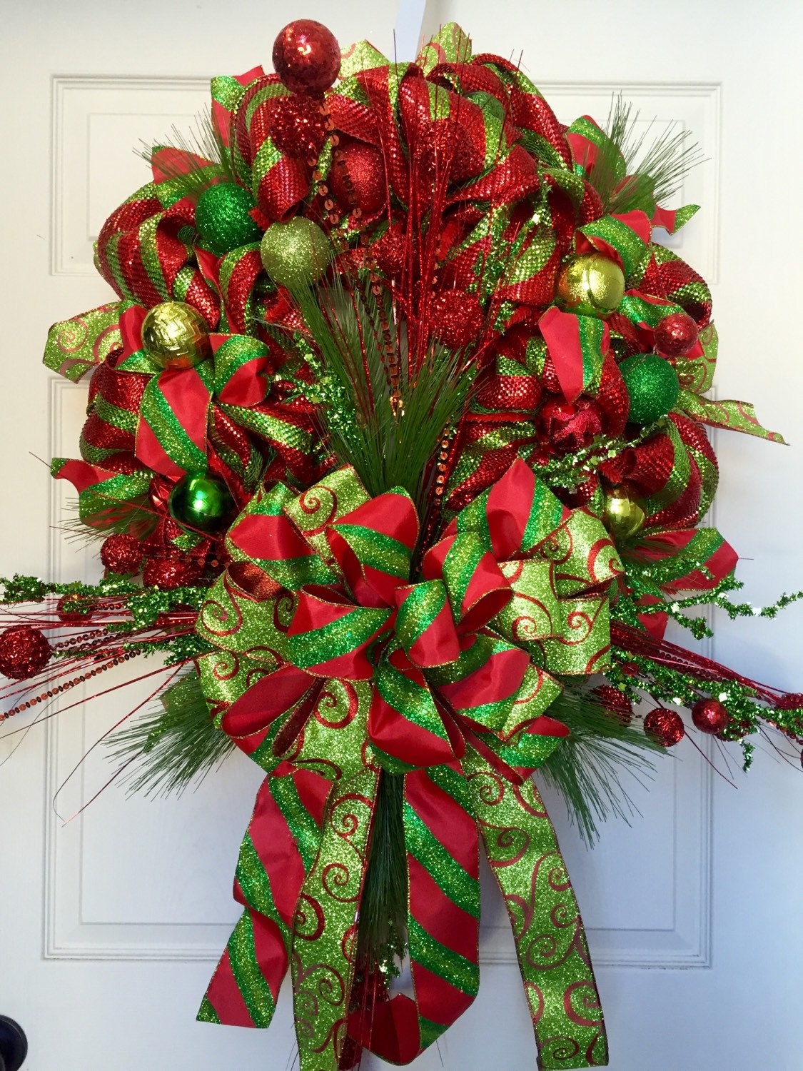 christmas mesh wreath christmas mesh wreath