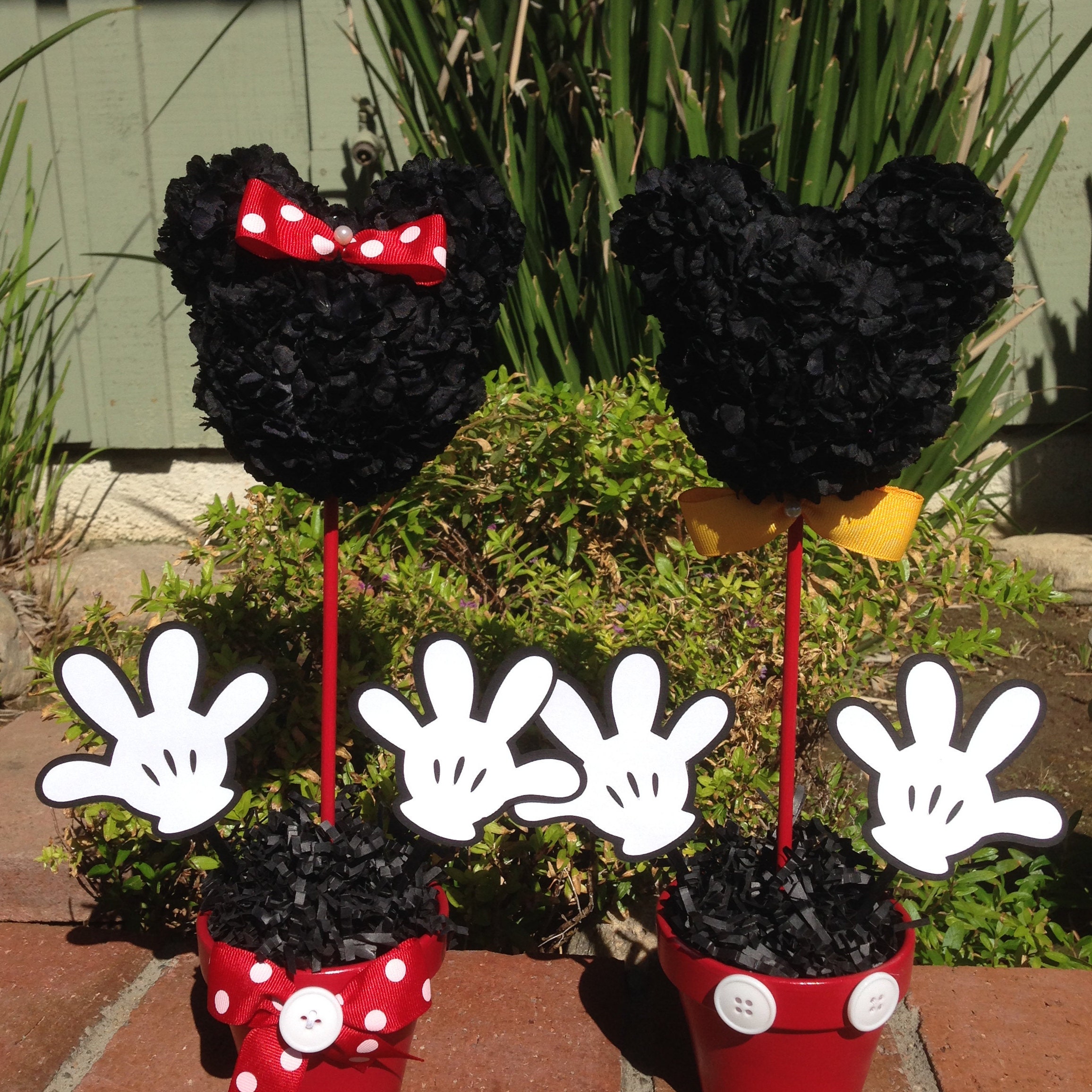 Minnie Mouse Centerpiece 12 Inch Minnie Mouse Party