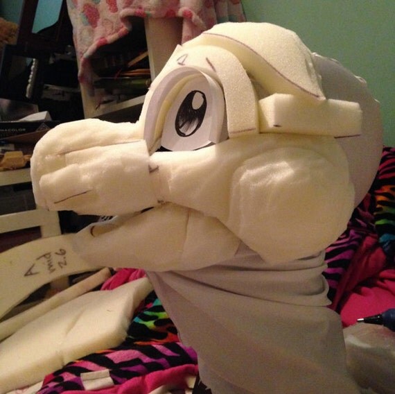 Foam Fursuit Costume Base by FluvvStuff on Etsy