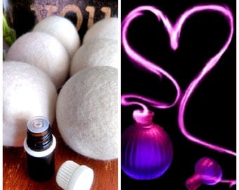 Love Spell (VS)Inspired Scent, Wool dryer balls, Wool dryer ball scent, Essential oil, Natural Alternatives