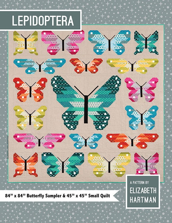 NEW Lepidoptera Butterfly Elizabeth Hartman Quilt Modern