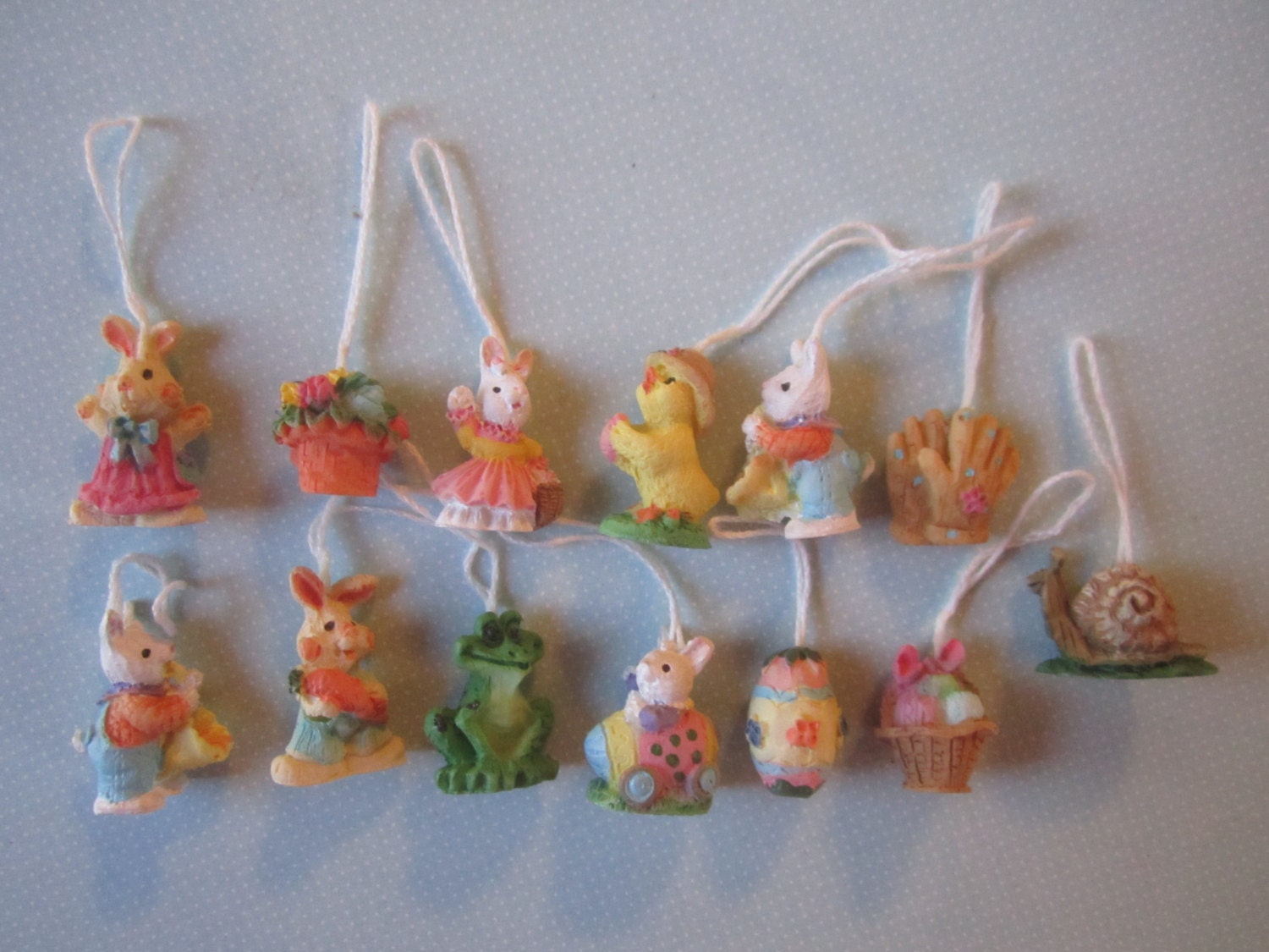 easter tree ornaments resin miniature bunny rabbit chick egg easter tree ornaments resin miniature bunny rabbit chick egg