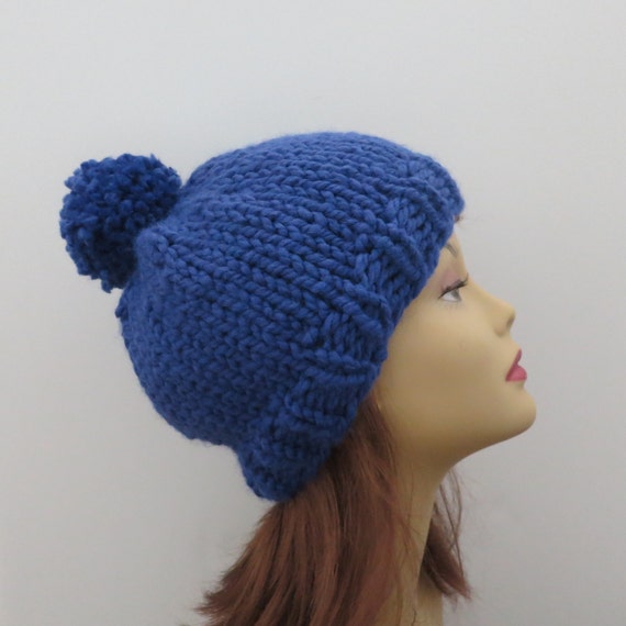 Knitting Pattern The Aspen Hat for Beginners in Super Bulky