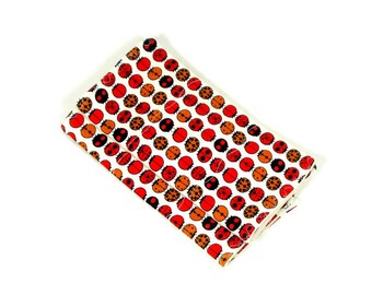 2 baby burp cloths, organic burp cloths, ecofriendly burpies, red burp cloths, organic baby gift, French terry burpies, neutral baby gift,