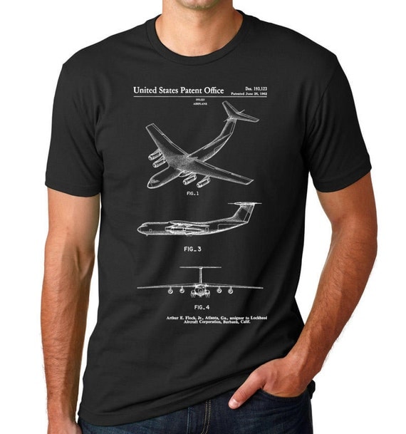 black plane tshirt