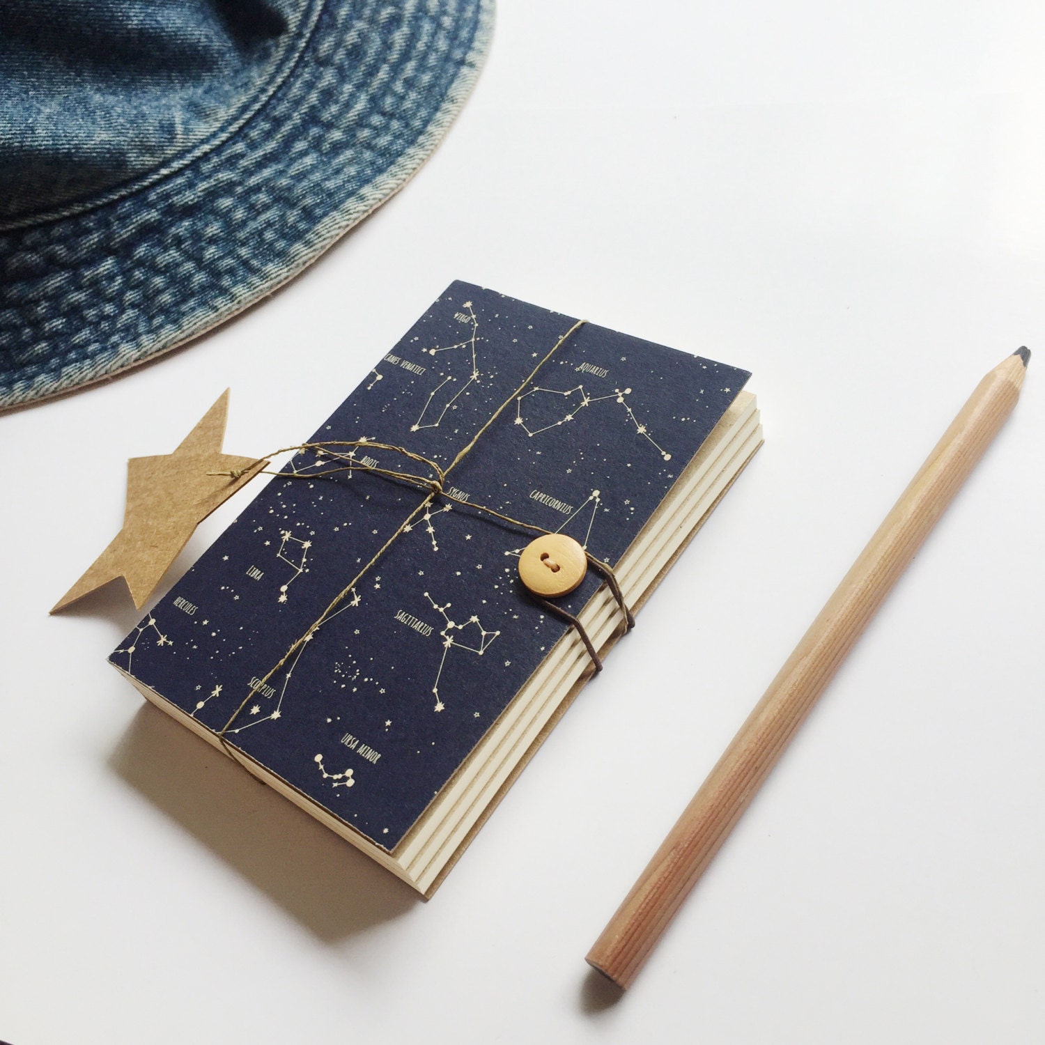 Constellation Notebook Star Notebook Indigo Sketchbook Constellation Notebook Star Notebook Indigo Sketchbook