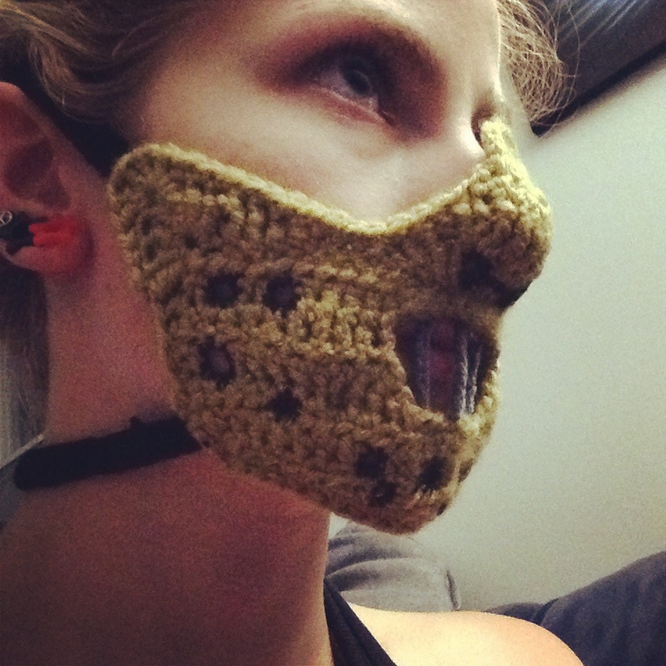 Hannibal Lecter Mask PDF Pattern from ReadThisVisualArt on Etsy Studio