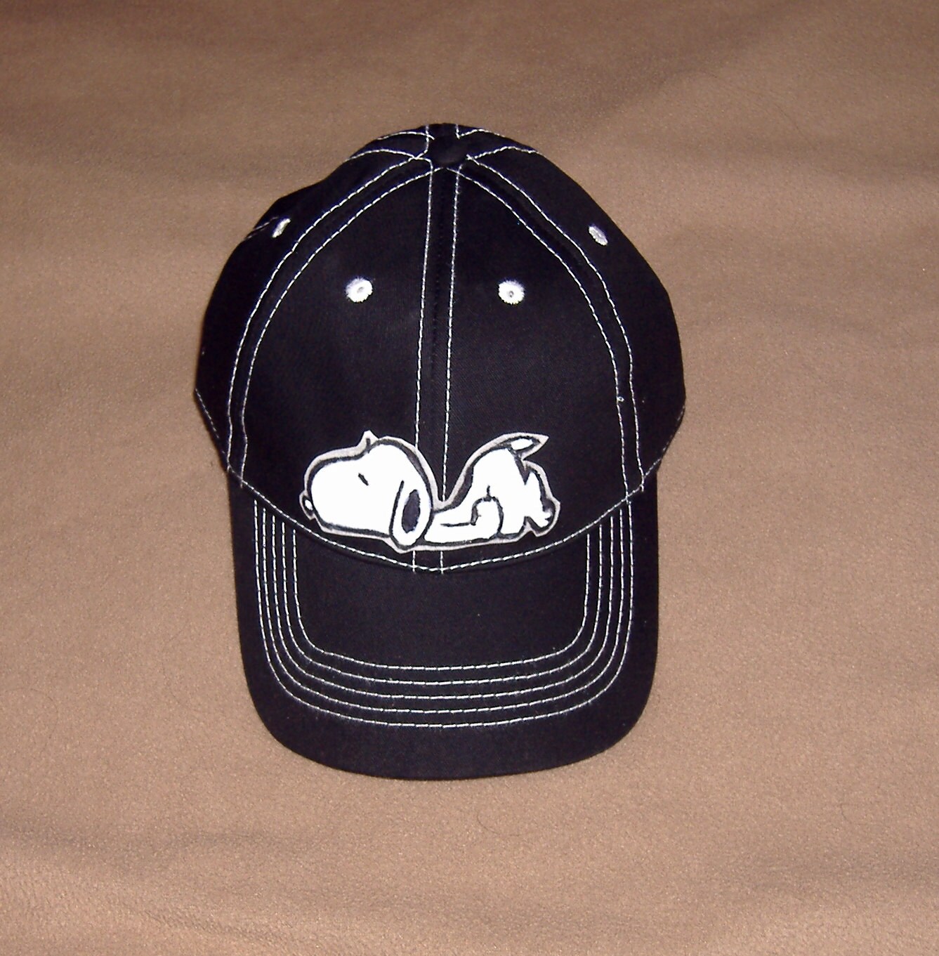 Snoopy Baseball cap new black unisex one size fits most