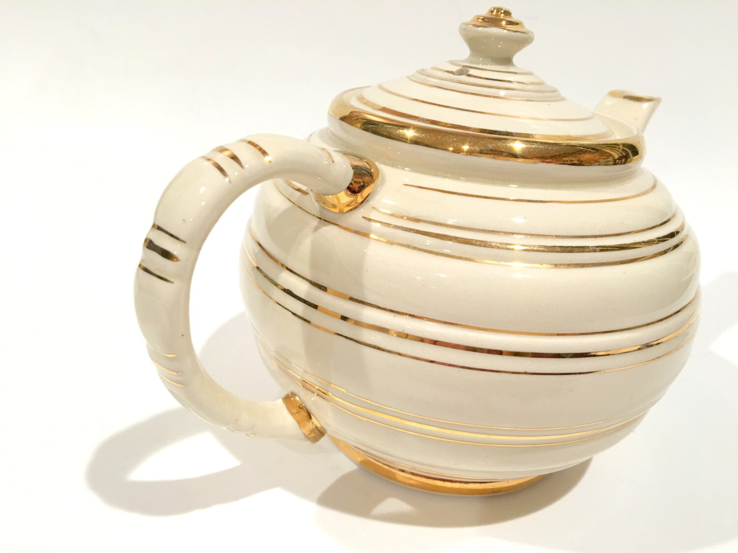 Sadler Teapot, Gold Teapot, Sadler Teapots, Vintage Teapots, Antique