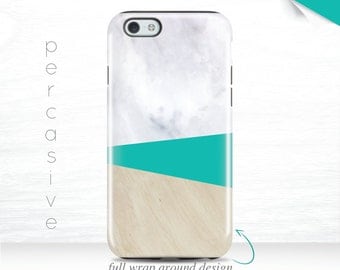 iPhone 7 Marble Cases Mint Color iPhone 6s Case White Marble iPhone 7 Plus Case 3D iPhone 5 Case Triangle iPhone 6 Cases Galaxy S7 case 02y