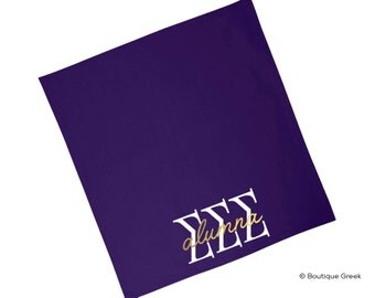 TriSigma Sigma Sigma Sigma Alumna Sorority Blanket