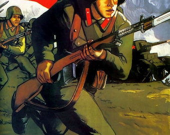 World War Two Soviet Union Red Army Poster A3 Print