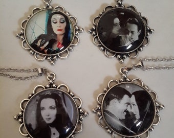 Addam's Family 1991 Candle Set Morticia Wednesday and