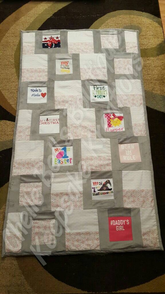 Custom Baby Keepsake Quilt
