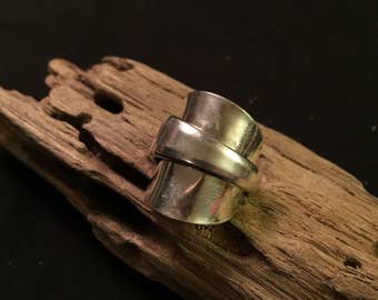 Beautiful silver spoon ring