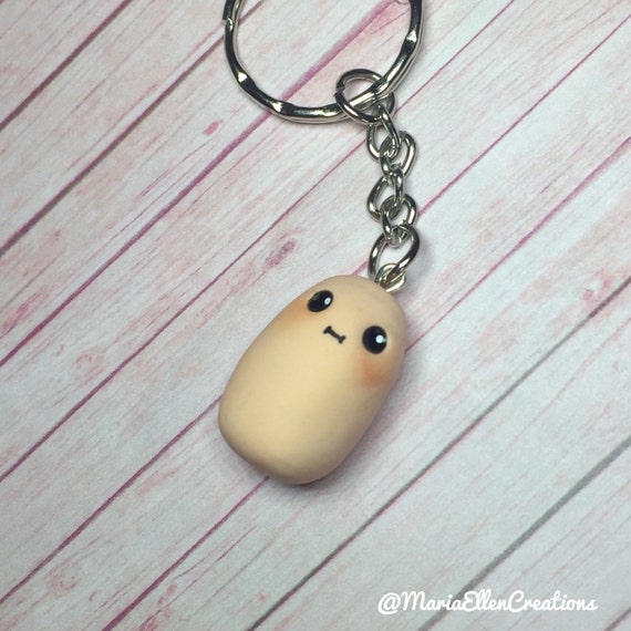 smoko potato keychain