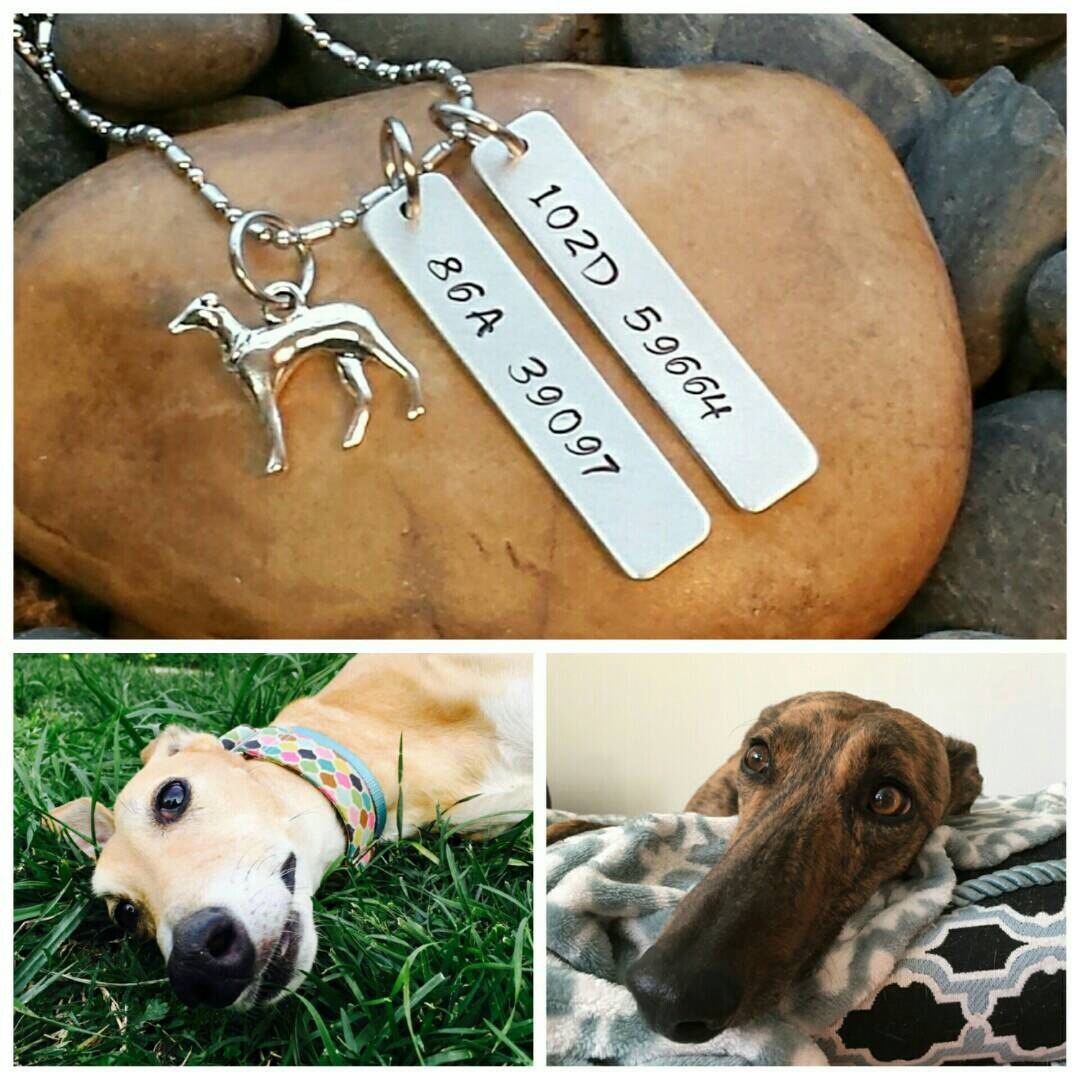 Greyhound Ear Tattoo Numbers Greyhound Jewelry Retired