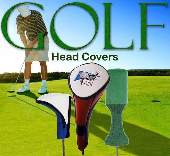 Personalized embroidered Golf club driver head cover