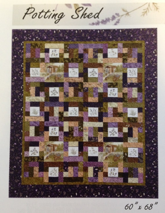 The Potting Shed Quilt Kit by Holly Taylor by 