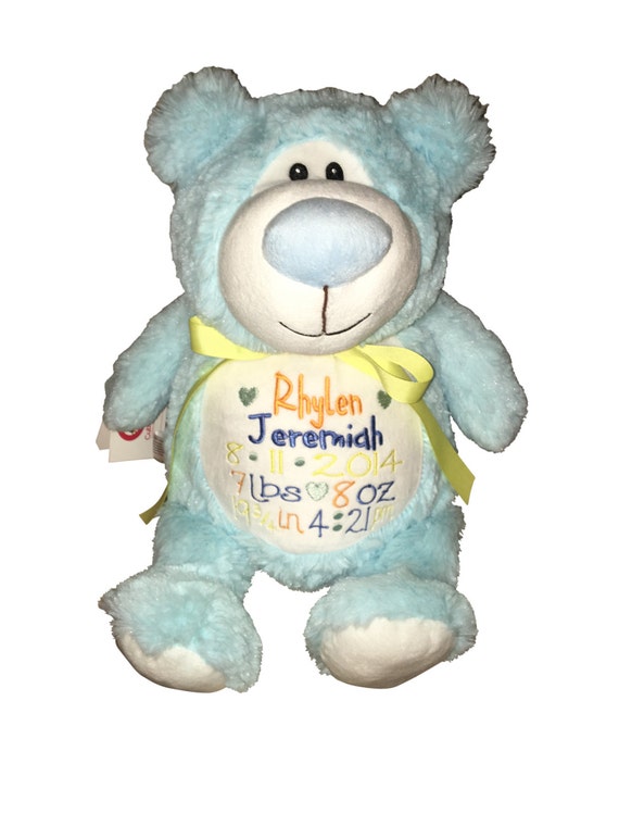 personalized stuffed bears