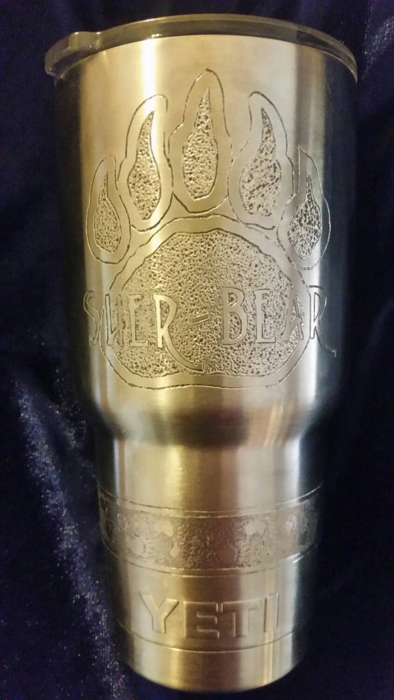 YETI mug hand engraved and personalized. by BiglerEngraving