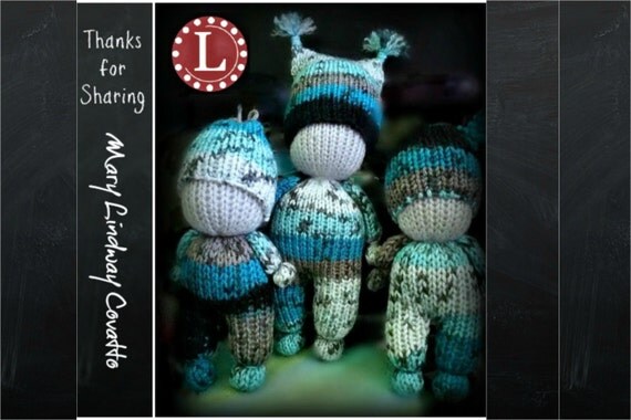 Loom Knitting PATTERNS Toys Doll Amigurumi Tiny Dolls ...