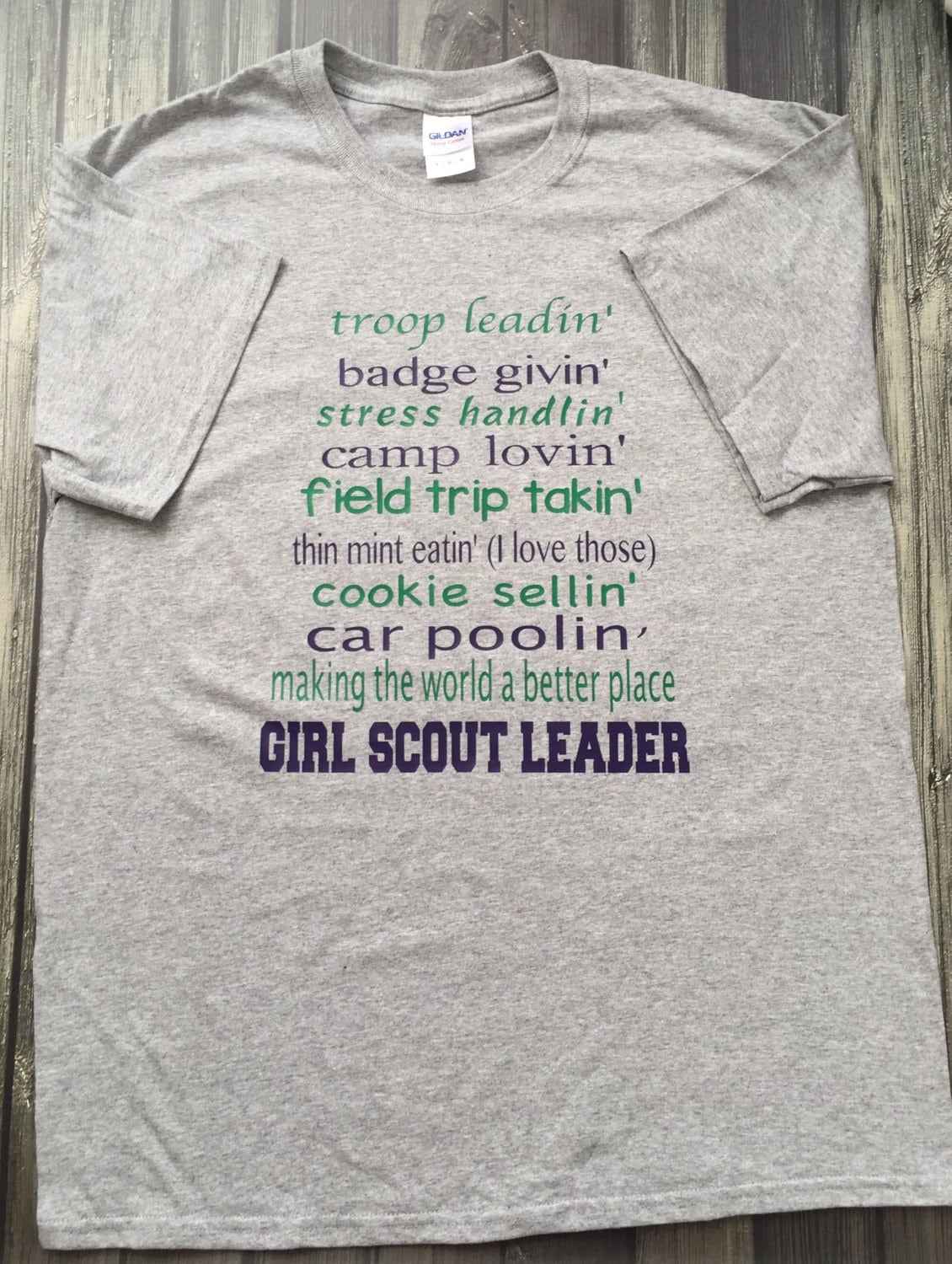 troop leader shirt