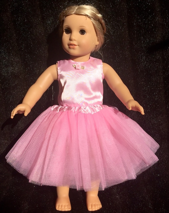 18 in. American Girl Doll soft pink ballerina outfit