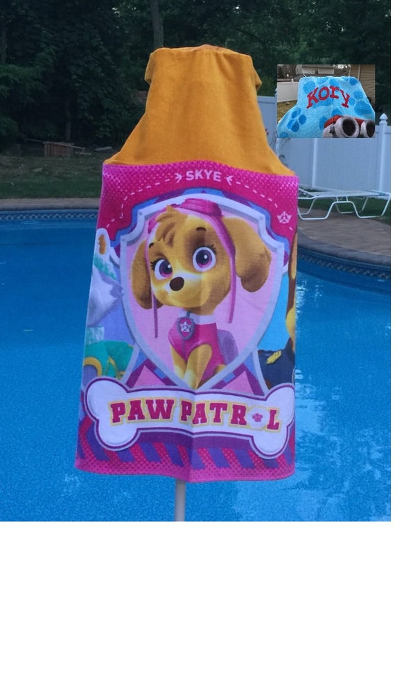 paw patrol skye bathroom set