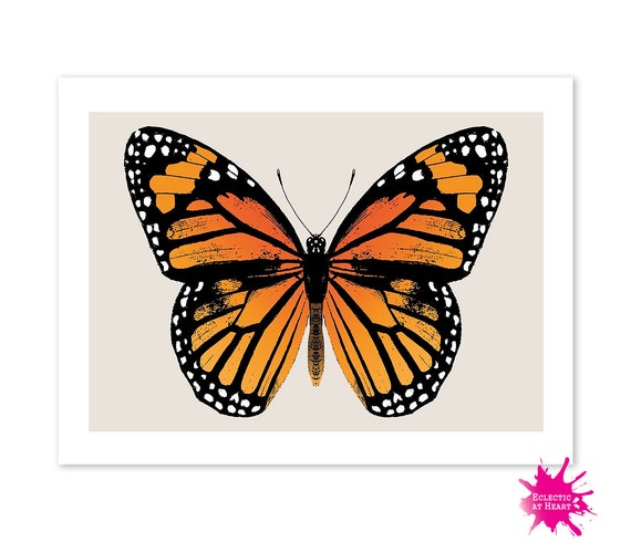 MONARCH BUTTERFLY giclee art print: Monarch Butterflies