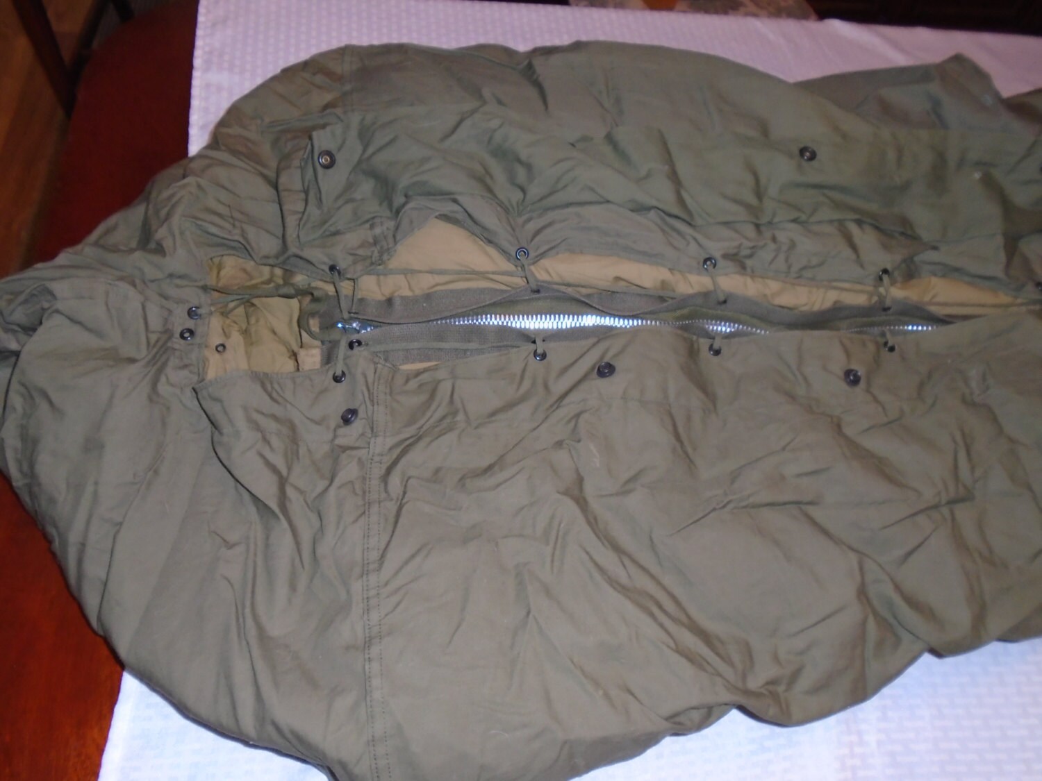M 1949 Sleeping Bag/ Military Sleeping bag / feather filled