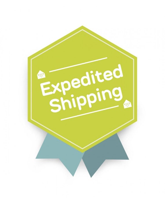 Expedited Shipping by SierraFalconerArt on Etsy